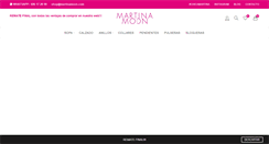 Desktop Screenshot of martinamoon.com